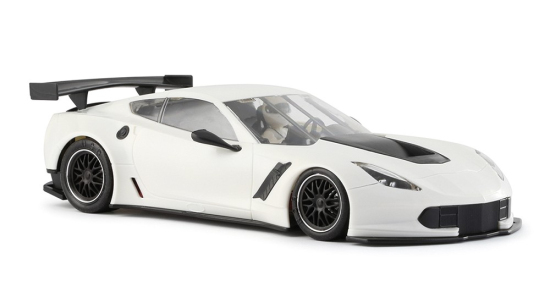 NSR Slotcars Corvette C7R Body White kit 0052aw